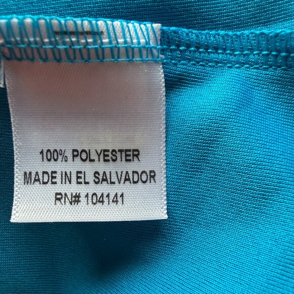 Lady Hagen Turquise Golf Polo Athletic Performance Top Sz. S - Picture 6 of 8